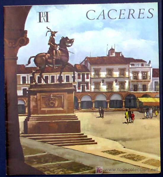 Travel Brochures: C&Aacute;CERES. EDITADO POR EL BANCO HISPANO AMERICANO EN 1968/69. FISA ESCUDO DE ORO