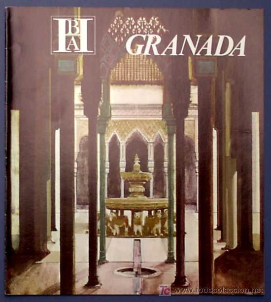 Tourismusbrosch&uuml;ren: GRANADA. EDITADO POR EL BANCO HISPANO AMERICANO EN 1968/69. FISA ESCUDO DE ORO