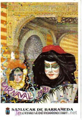 Travel Brochures: FOLLETO DEL CARNAVAL DE SANL&Uacute;CAR DE BARRAMEDA