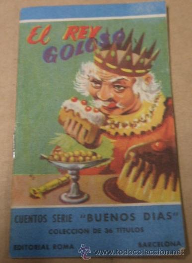 Tourismusbrosch&uuml;ren: Folleto  de 6x10,5 cms, de 8 p&aacute;ginas El Rey Goloso