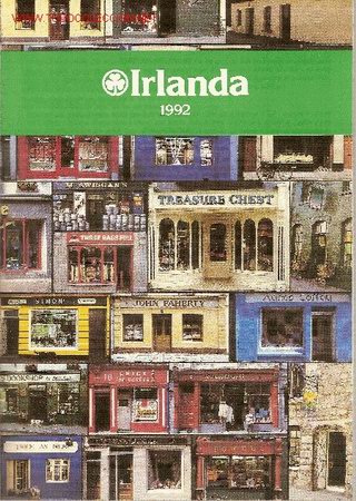Folletos de turismo: D&iacute;ptico de Irlanda. Editado en 1992. - Foto 1