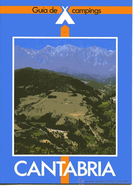 Travel Brochures: CANTABRIA - GUIA DE CAMPINGS 1989