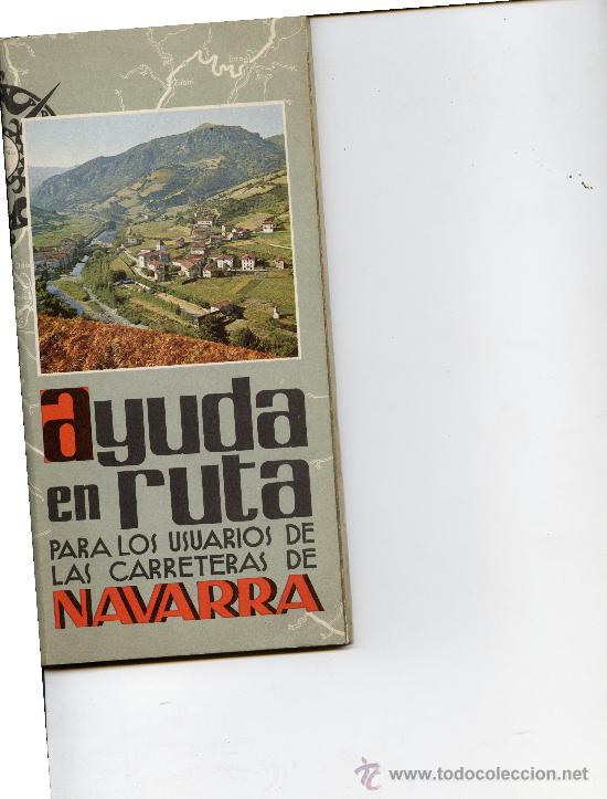 Travel Brochures: AYUDA EN RUTA PARA LOS USUARIOS DE LAS CARRETERAS DE NAVARRA - A&Ntilde;O 1967 -