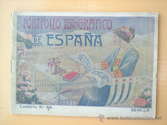 Folletos de turismo: PORTFOLIO FOTOGRAFICO DE ESPA&Ntilde;A -N. 64-SEVILLA