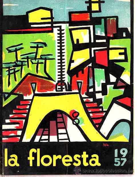 Folletos de turismo: PROGRAMA DE FIESTA MAYOR DE LA FLORESTA A&Ntilde;O 1957 - Foto 1