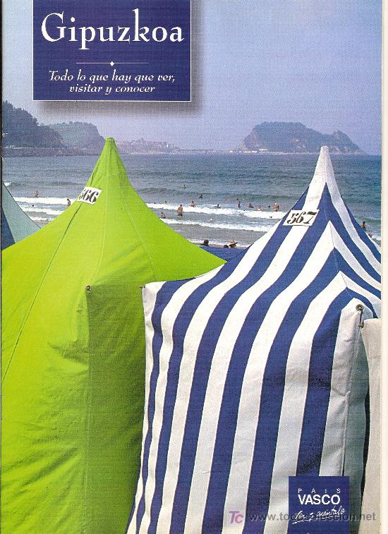 Travel Brochures: GIPUZCOA. TODO LO QUE HAY QUE VER. EUSKADI. 24 PAG.