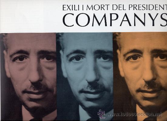 Travel Brochures: COMPANYS 1989 FOLLETO 4 HOJAS 34 X 48 cm , BIOGRAFIA