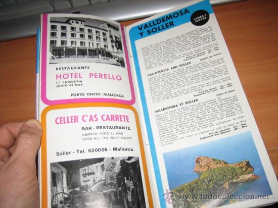 Folletos de turismo: EXCURSIONES  MALLORCA 75-76 - Foto 3