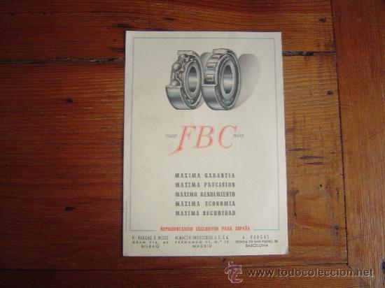 Travel Brochures: Folleto de manoTrade  FBC Mark.