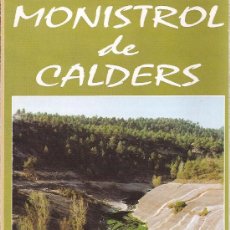 Folletos de turismo: MONISTROL DE CALDERS. GUIA. CATALUNYA.. Lote 13150121