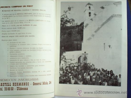 Folletos de turismo: PROGRAMA DE FIESTAS 1980 ,ULLDECONA, - Foto 7