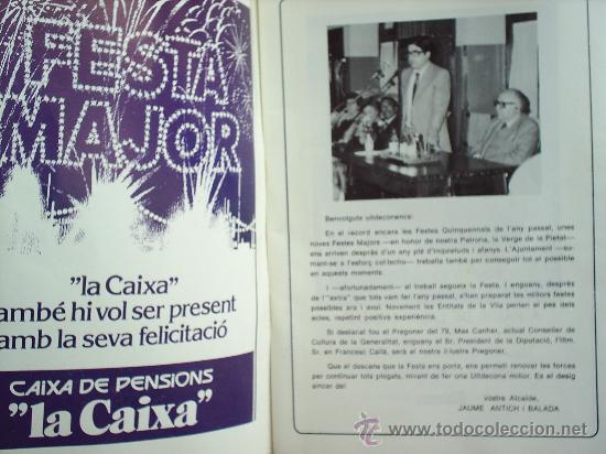 Folletos de turismo: PROGRAMA DE FIESTAS 1980 ,ULLDECONA, - Foto 11