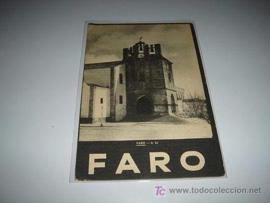 Brochures de tourisme: folleto de faro a&ntilde;os 50