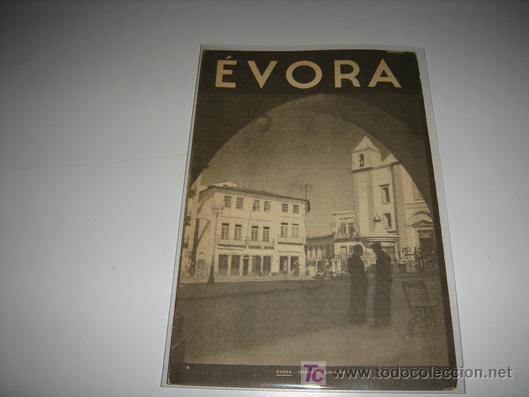 Tourismusbrosch&uuml;ren: folleto de evora acima a&ntilde;os 50