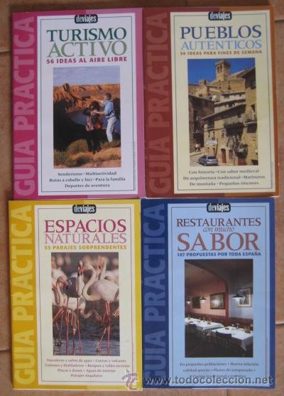 Travel Brochures: 4 GUIA PRACTICA DE VIAJES. TURISMO ACTIVO, PUEBLOS AUT&Eacute;NTICOS, ESPACIOS NATURALES Y RESTAURANTES.