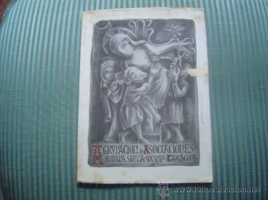 Brochures de tourisme: Agrupaci&oacute;n de Asociaciones Semana santa 1952 Tarragona
