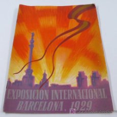 Folletos de turismo: BARCELONA. EXPOSICIÓN UNIVERSAL. 1929. 17X23 CM. . 