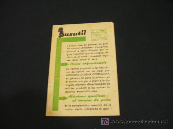 Folletos de turismo: FOLLETO BUSUTIL - - Foto 1