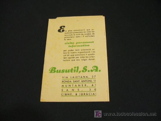 Folletos de turismo: FOLLETO BUSUTIL - - Foto 3