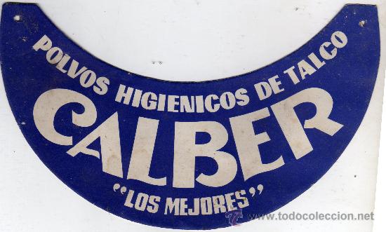 Folletos de turismo: VISERA DE POLVOS HIGIENICOS CALVER,LOS MEJORES