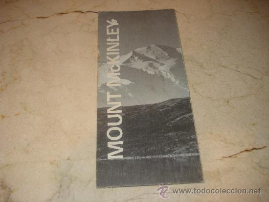 Folletos de turismo: MAPA DEL MOUNT MCKINLEY NATIONAL PARK ALASKA