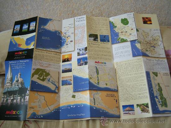 Travel Brochures: JALISCO Y NAYARIT MAPAS E INFORMACI&Oacute;N GUADALAJARA, COSTA ALEGRE, PUERTO VALLARTA, NUEVO VALLARTA