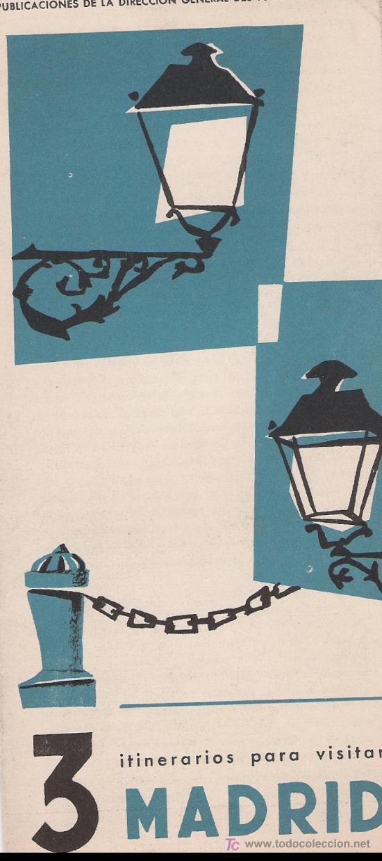 Travel Brochures: 3 ITINERARIOSMA PARA VISITAR MADRID