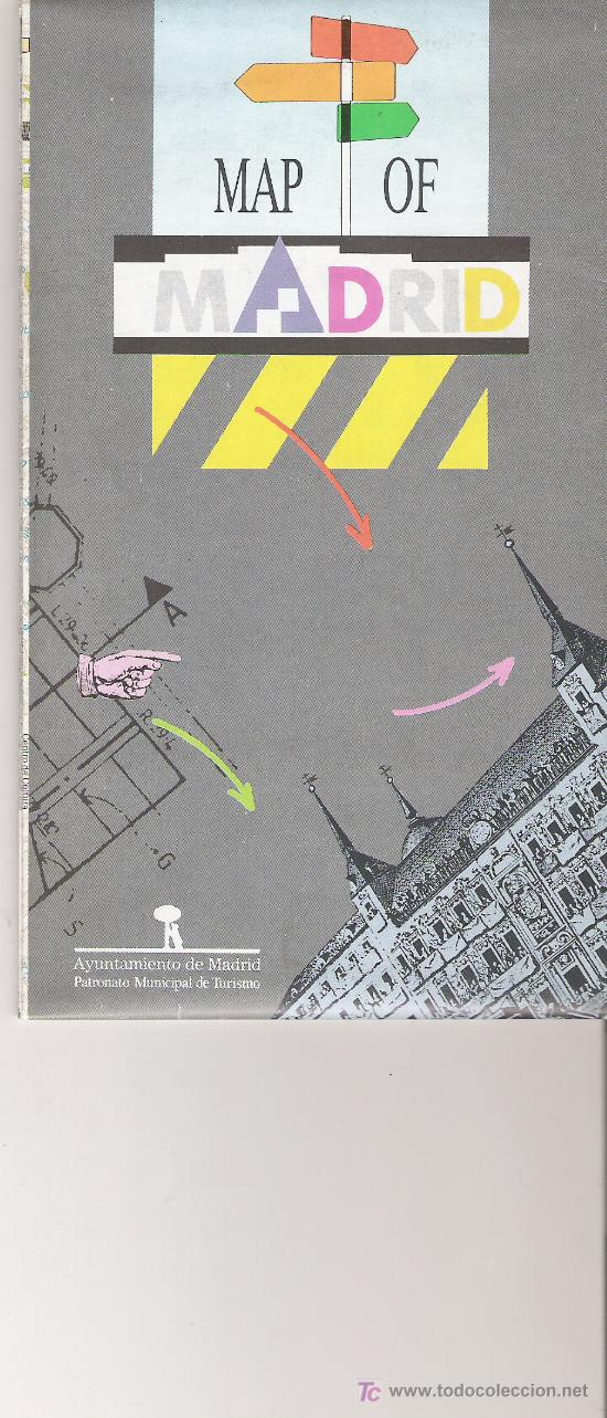 Travel Brochures: MAPA OF MADRID