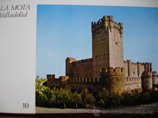 Tourismusbrosch&uuml;ren: LA MOTA,VALLADOLID.CASTILLOS DE ESPA&Ntilde;A.EMYFAR.1969.23.5X16.5