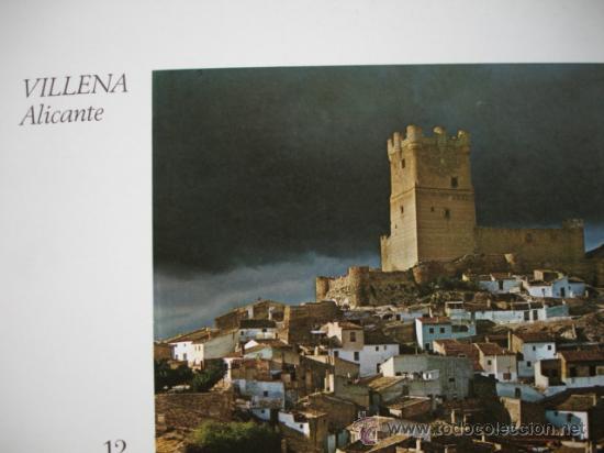 Travel Brochures: VILLENA.ALICANTE.CASTILLOS DE ESPA&Ntilde;A.EMYFAR.1969.23.5X16.5