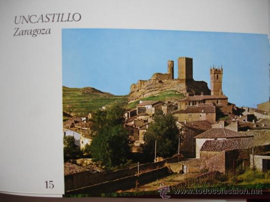 Tourismusbrosch&uuml;ren: UNCASTILLO.ZARAGOZA.CASTILLOS DE ESPA&Ntilde;A.EMYFAR.1969.23.5X16.5