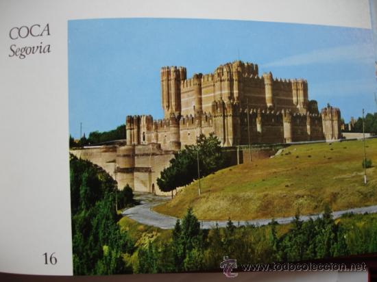 Folhetos de turismo: COCA,SEGOVIA.CASTILLOS DE ESPA&Ntilde;A.EMYFAR.1969.23.5X16.5