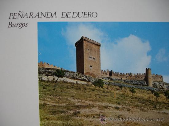 Brochures de tourisme: PE&Ntilde;ARANDA DE DUERO.BURGOS.CASTILLOS DE ESPA&Ntilde;A.EMYFAR.1969.23.5X16.5