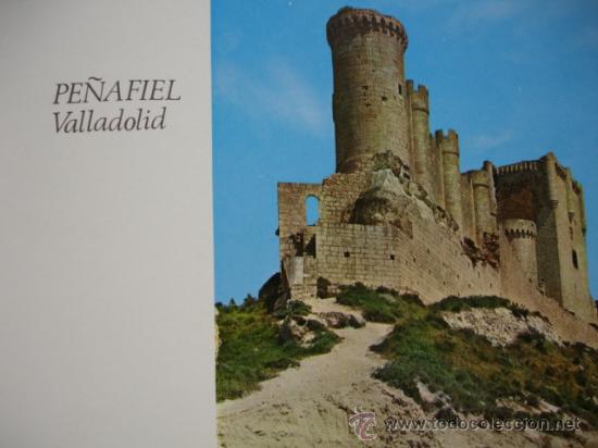 Tourismusbrosch&uuml;ren: PE&Ntilde;AFIEL.VALLADOLID.CASTILLOS DE ESPA&Ntilde;A.EMYFAR.1969.23.5X16.5