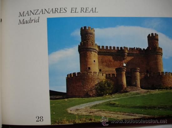 Tourismusbrosch&uuml;ren: MANZANARES EL REAL.MADRID.CASTILLOS DE ESPA&Ntilde;A.EMYFAR.1969.23.5X16.5