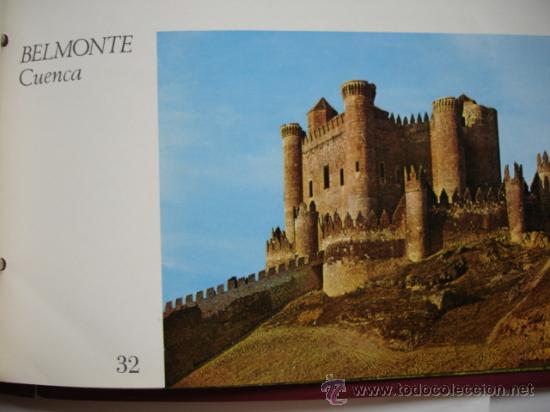 Tourismusbrosch&uuml;ren: BELMONTE,CUENCA.CASTILLOS DE ESPA&Ntilde;A.EMYFAR.1969.23.5X16.5