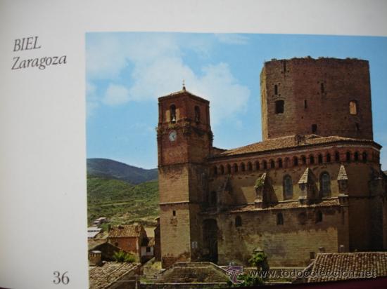 Tourismusbrosch&uuml;ren: BIEL,ZARAGOZA.CASTILLOS DE ESPA&Ntilde;A.EMYFAR.1969.23.5X16.5