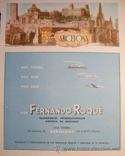 Brochures de tourisme: MAPA DE LA PROVINCIA DE BARCELONA. EN ANVERSO CARTELA CON EL ESCUDO. DEL ANUARIO TELEFONICO, 1951