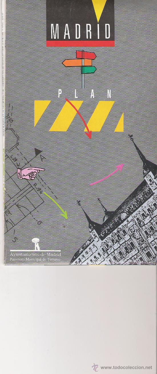 Tourismusbrosch&uuml;ren: MADRID PLAN - AYUNTAMIENTO DE MADRID -
