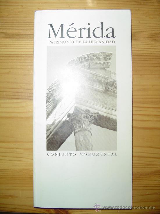 Travel Brochures: GU&Iacute;A DE MERIDA. EXTREMADURA. ESPA&Ntilde;A.74 P&Aacute;GINAS. 1197. CON FOTOGRAF&Iacute;A.