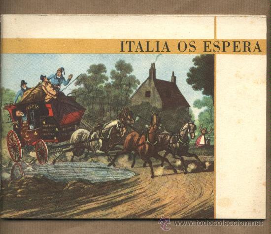Travel Brochures: Italia os espera / Librito de turismo / Texto Federico de Agostini / Mapas muy bonitos