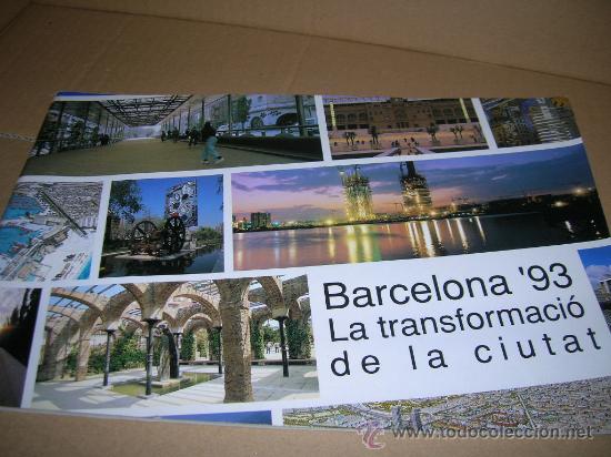 Tourismusbrosch&uuml;ren: Barcelona 93. La transformaci&oacute; de la ciutat. Edita: Ajuntament de Barcelona. 2&ordf; Edici&oacute;, juny 1991.