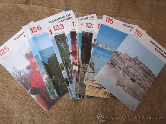Travel Brochures: LIQUIDACION LOTE - 24 FOLLETOS - DE TURISMO : CAMINOS DE ESPA&Ntilde;A - VER LISTADO - CORREO 2.50&euro; + INFO