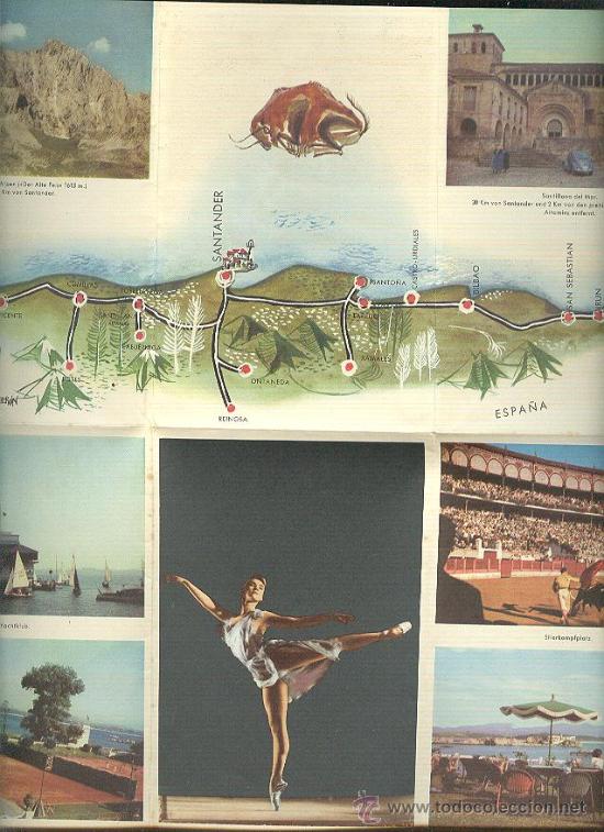 Travel Brochures: Santander 1959