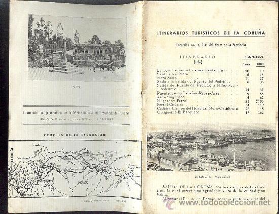 Travel Brochures: Itinerarios tur&iacute;sticos de la Coru&ntilde;a