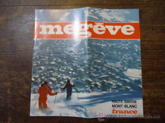 Folletos de turismo: CATALOGO ESQUI MEGEVE TEMPORADA 86/87  SKI