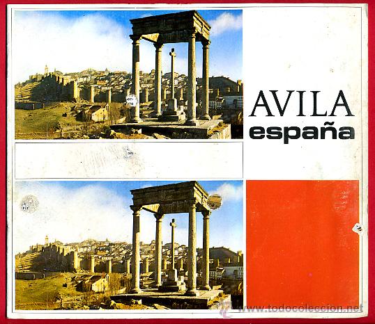 Brochures de tourisme: REVISTA FOLLETO TURISMO AVILA  ,1963 , ORIGINAL A4
