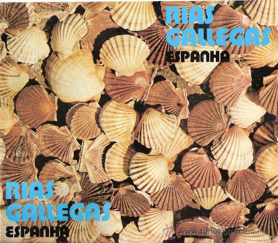 Travel Brochures: Rias Gallegas. Espanha. Servi&ccedil;o de Propaganda e informa&ccedil;ao turistica. M&ordm; Informaci&oacute;n y Turismo. 1975