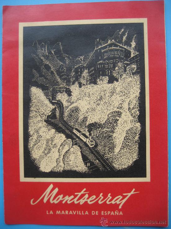 Tourismusbrosch&uuml;ren: Montserrat. Barcelona.