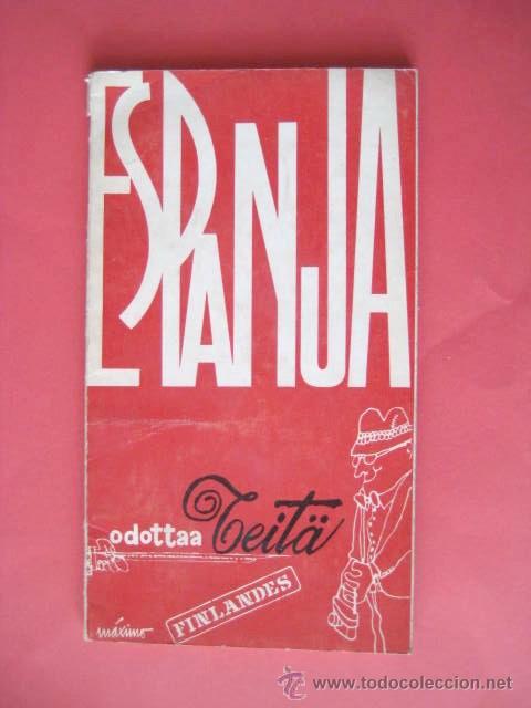 Tourismusbrosch&uuml;ren: GUIA TURISTICA DE ESPA&Ntilde;A EN FINLANDES. DIBUJOS DE M&Aacute;XIMO. A&Ntilde;OS 60- 70.. ENVIO GRATIS&iexcl;&iexcl;&iexcl;